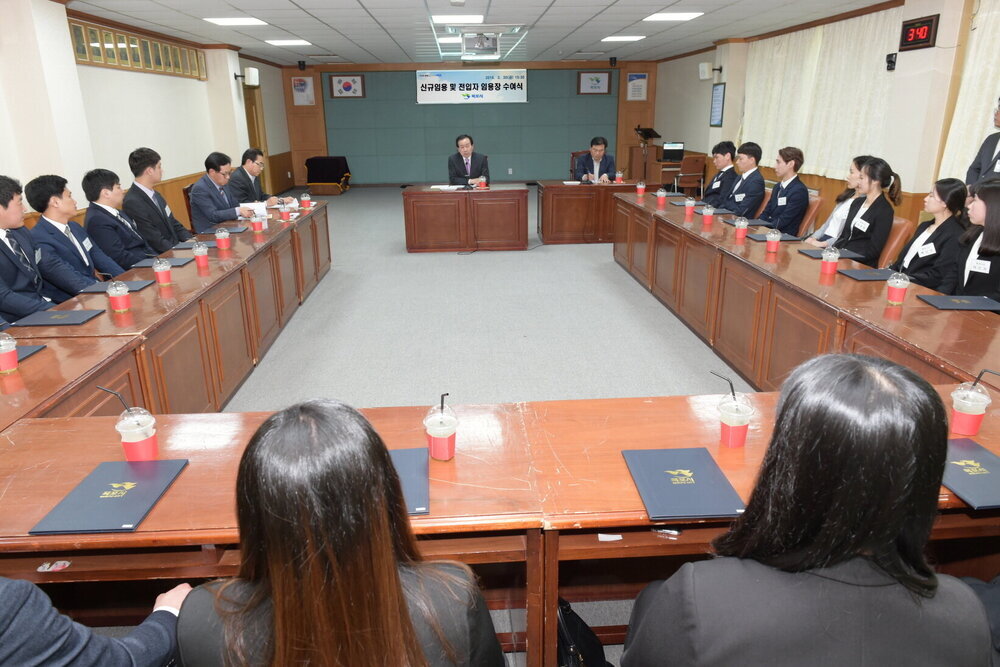 박홍률 목포시장 임용장 전달 및 티타임.