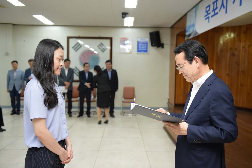 신규공무원 임용장수여식(08.31.상황실)