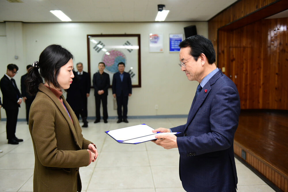2019년도 상반기 6급이하 정기인사 임용장교부-3