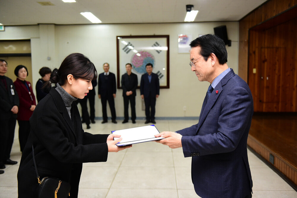 2019년도 상반기 6급이하 정기인사 임용장교부-4