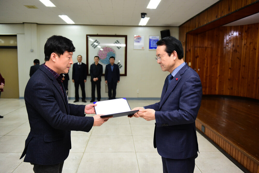 2019년도 상반기 6급이하 정기인사 임용장교부-4