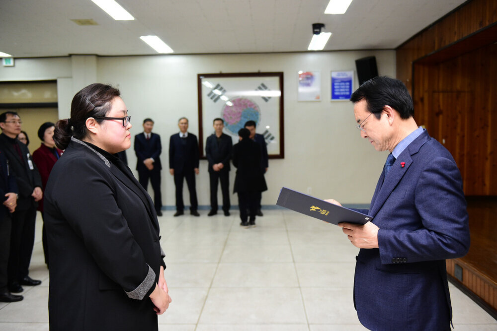 2019년도 상반기 6급이하 정기인사 임용장교부-4