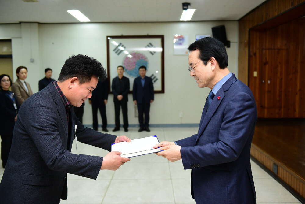 2019년도 상반기 6급이하 정기인사 임용장교부-5