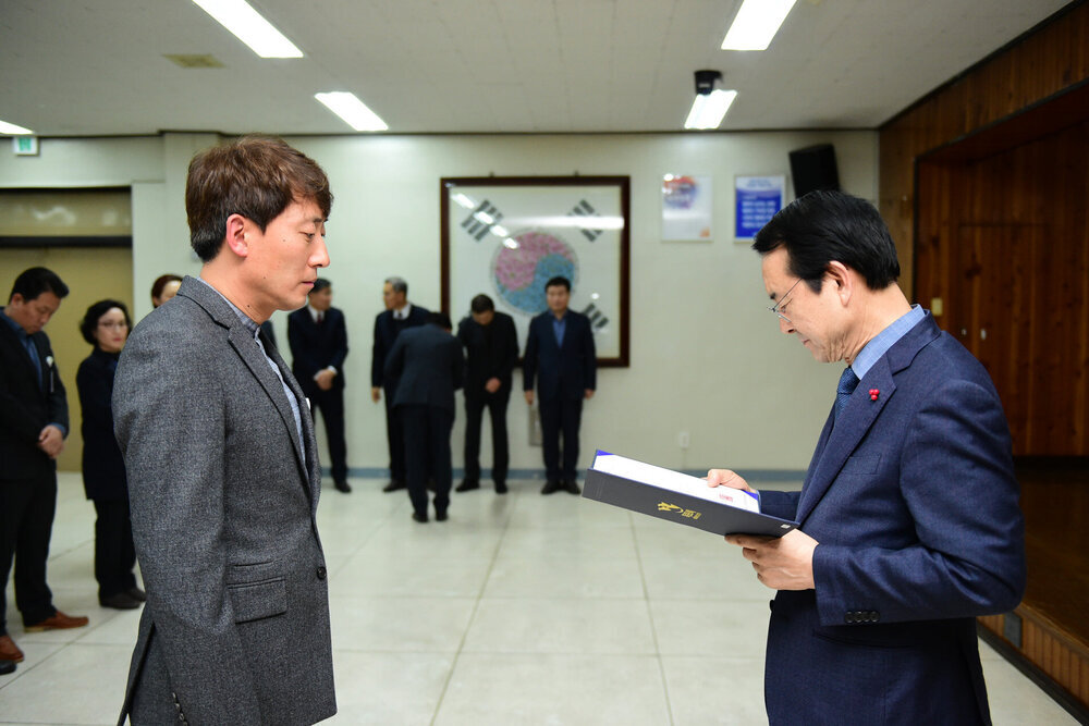 2019년도 상반기 6급이하 정기인사 임용장교부-5