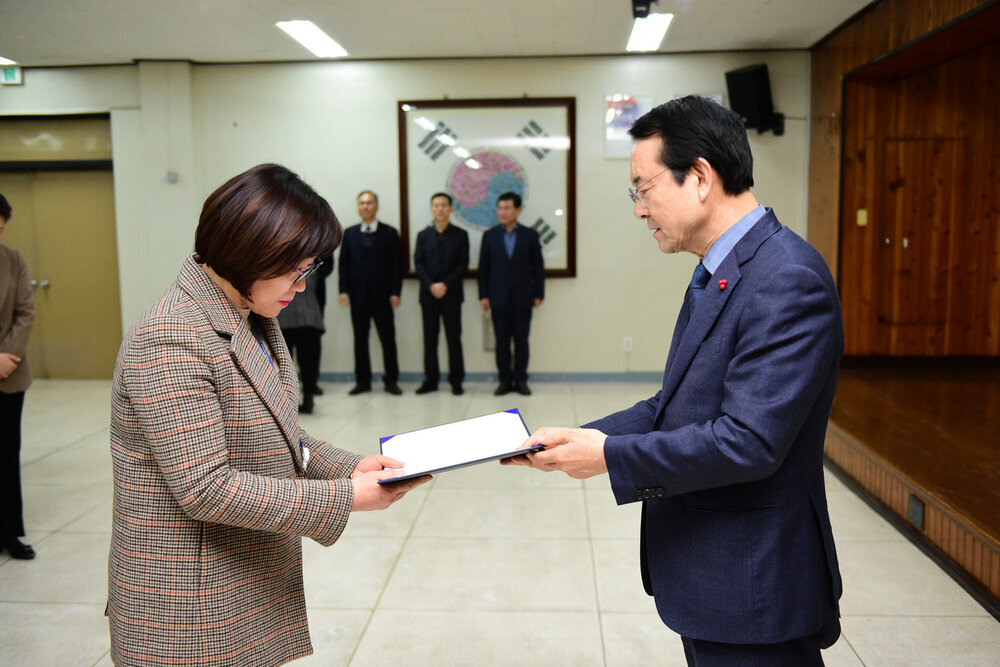 2019년도 상반기 6급이하 정기인사 임용장교부-5
