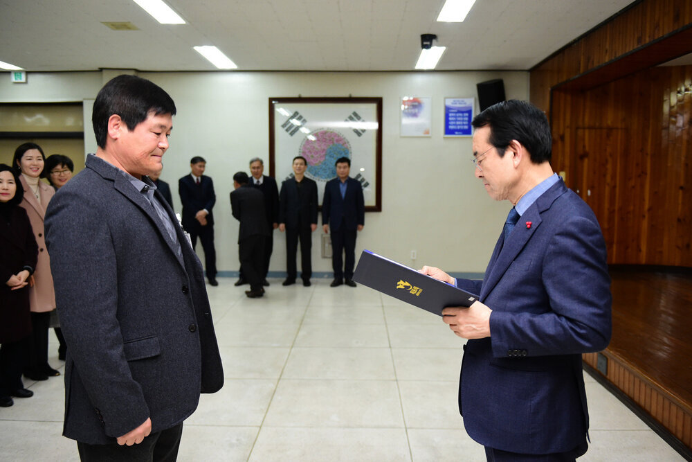 2019년도 상반기 6급이하 정기인사 임용장교부-6