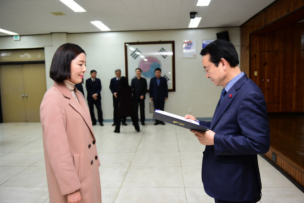 2019년도 상반기 6급이하 정기인사 임용장교부-6