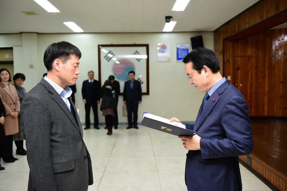 2019년도 상반기 6급이하 정기인사 임용장교부-6