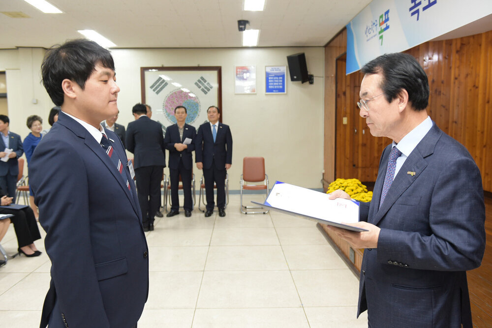 2019 신규공무원 임용장 수여식