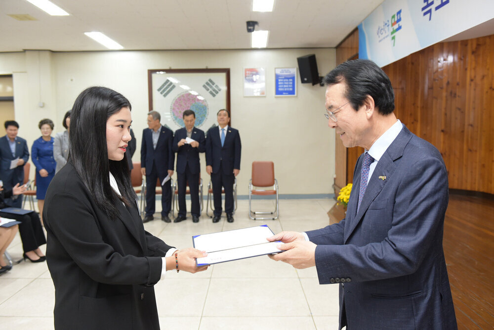2019 신규공무원 임용장 수여식