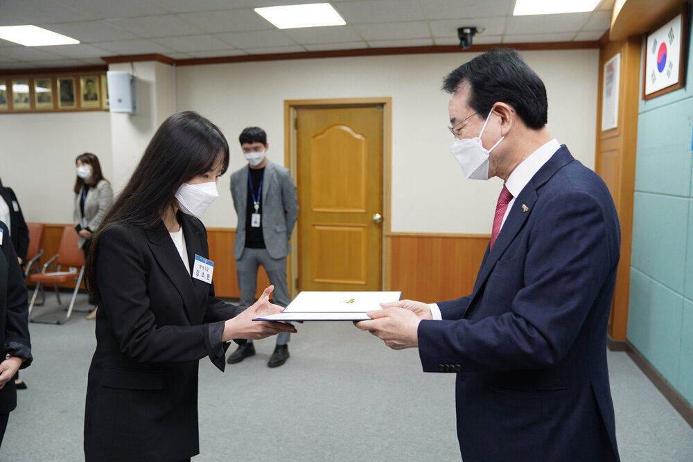 2020신규공무원 임용장 수여식 -