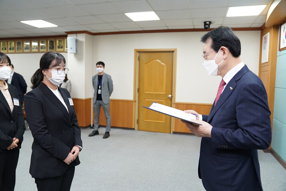 2020신규공무원 임용장 수여식 -