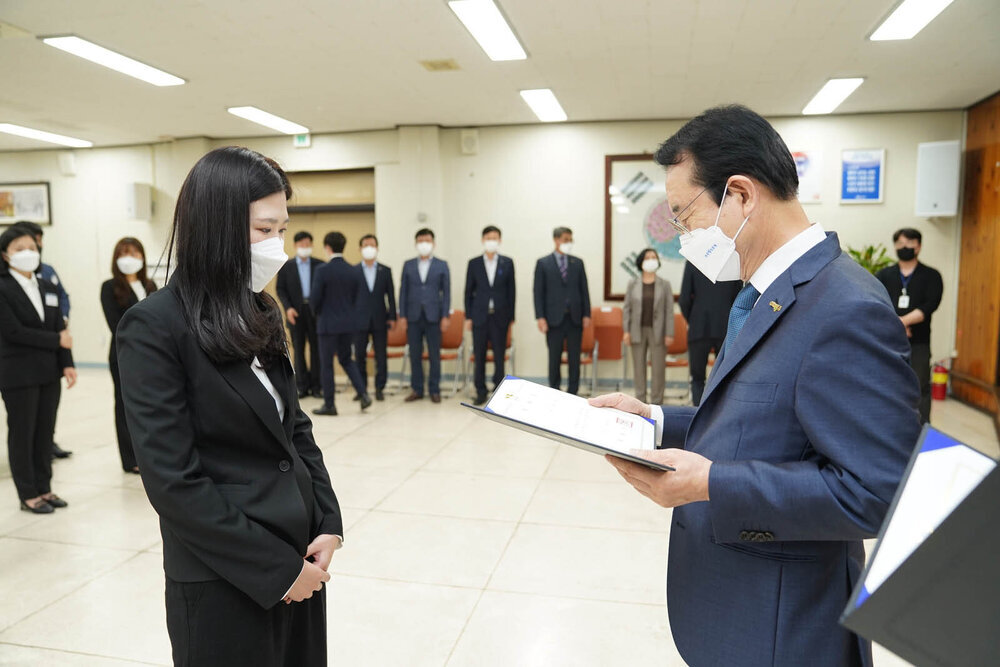 신규공무원 임용장 수여식 -2