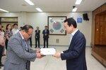 2018년08월13일 5급이하 정기인사 임용장 교부식