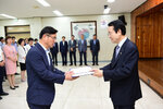 2019년도 하반기 4급이하 정기인사  임용장 교부